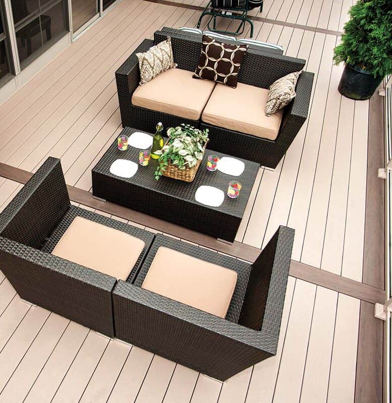 Clubhouse PVC Decking from TruNorth