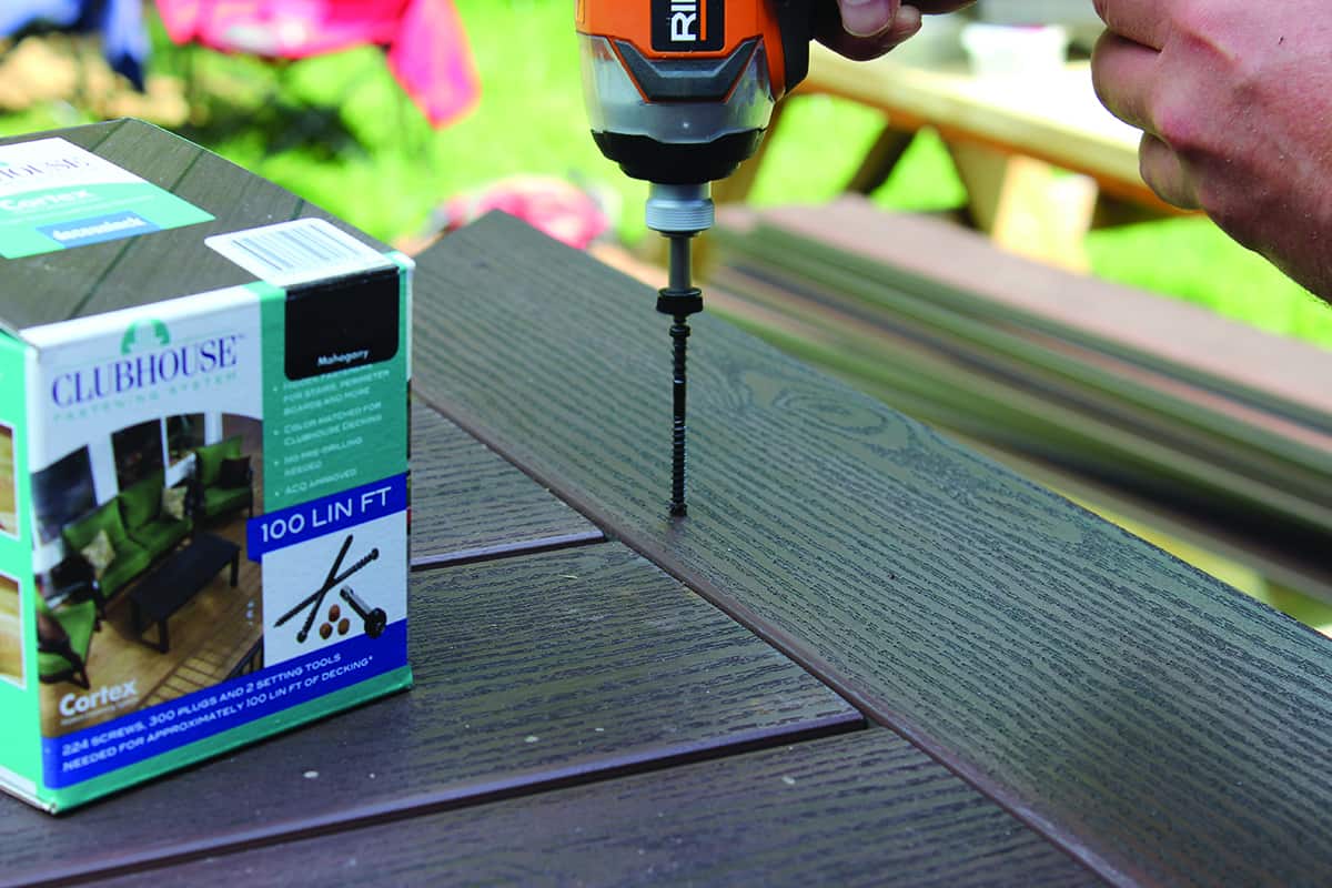 Clubhouse Colour Matched Cortex Hidden Fastening System TruNorth Decking